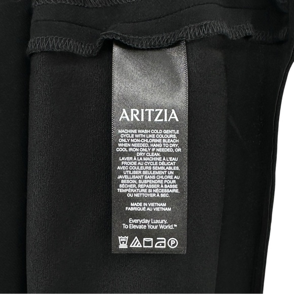 Babaton Resolution Dress - Black Strapless Japanese Crepe Maxi Dress sz XL - Picture 11 of 14